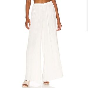 GOOD AMERICAN plisse pants